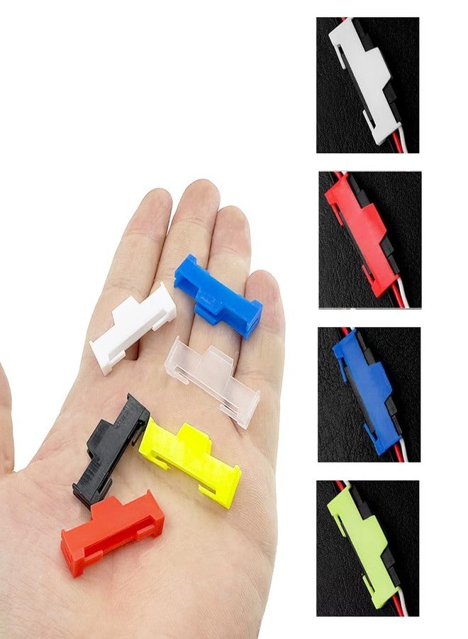 URIMPAVIDO 20PCS Servo Cable Clip Lock Servo Extension Cable Connector Clip Lead Wire Lock for RC Airplane Car Boat RC Toy DIY Model Part (Transparent) - Image 4